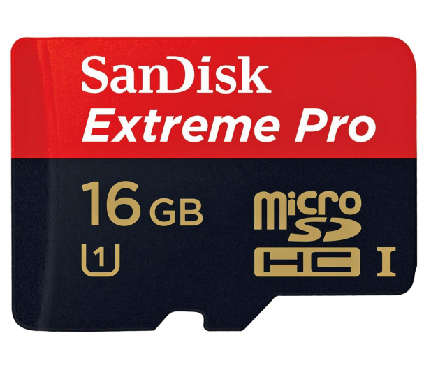 SANDISK 16GB Micro SDHC SDSDQXP-016G-X46 - 179855 - zdjęcie